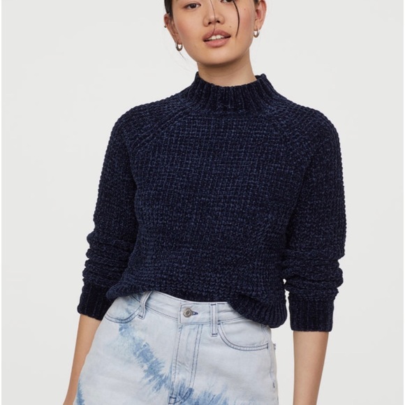 Chenille pullover h&m Clearance